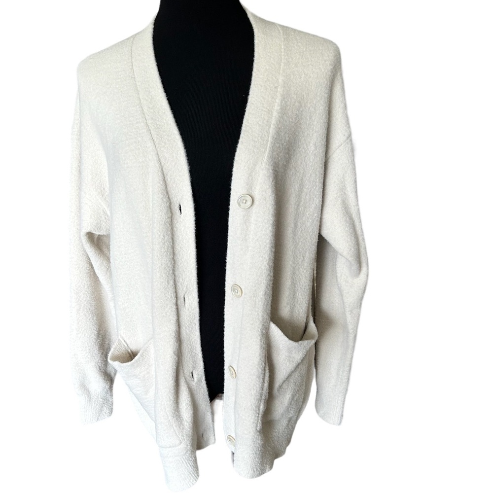 Aritzia Wilfred Free | Nylon | Cream Cardigan | Small